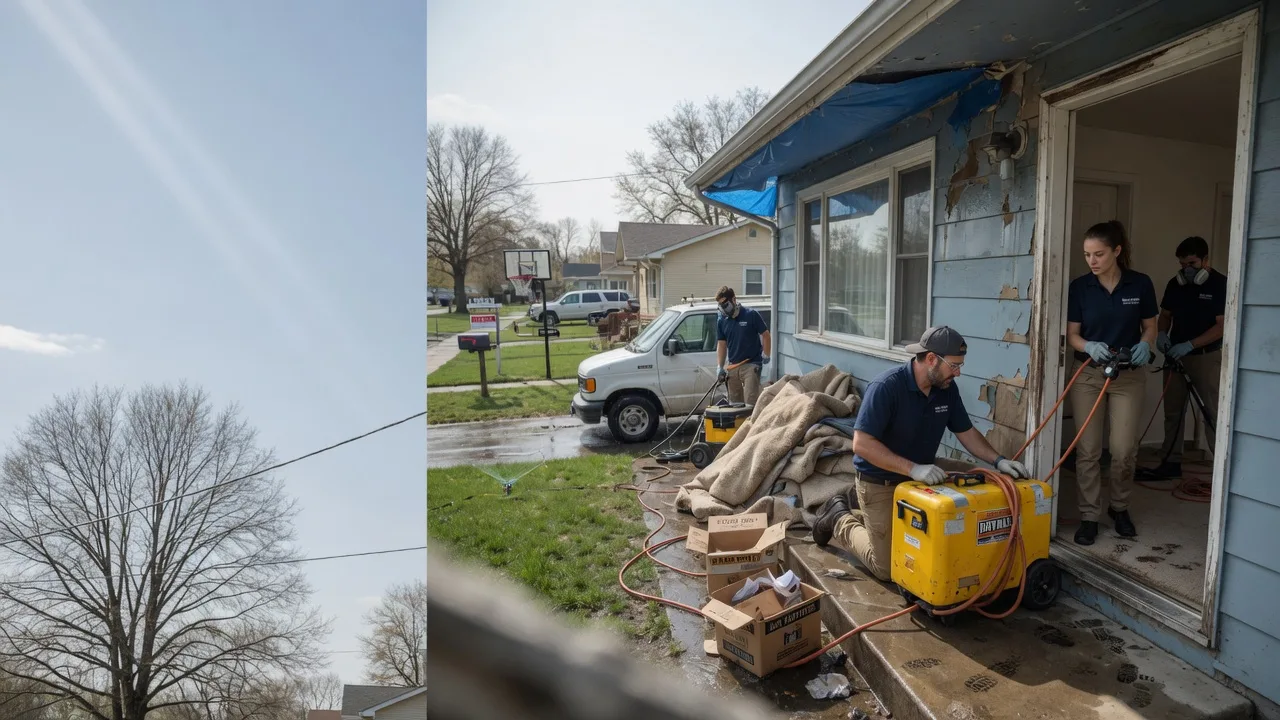 Basement Flood Cleanup in Warren, NH near me